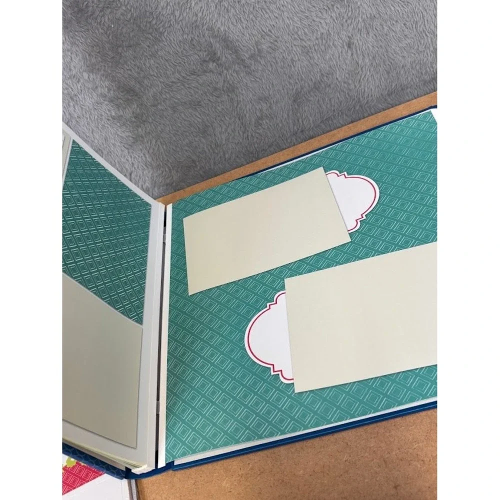 Creative Memories Peacock 12x12 Fast to Fabulous Album‎ Kit & Page Protectors
